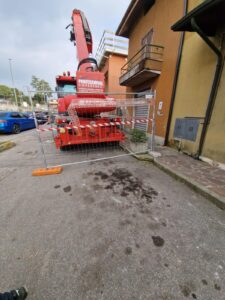 allestimento cantiere